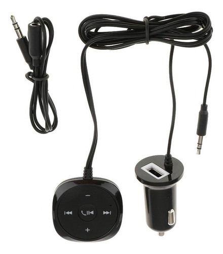 Bc20 Aux Cargador Soporta Aux Bluetooth Manos Libres Kit De