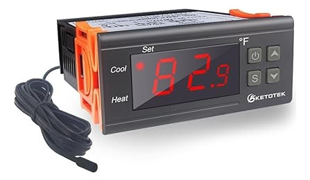 Ketoket Controlador De Temperatura Digital 220v 