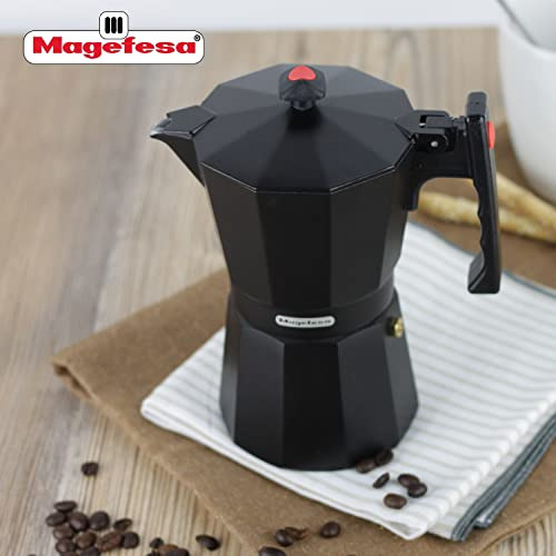 Cafetera Espresso De Aluminio Extra Grueso, Estufa, Col...