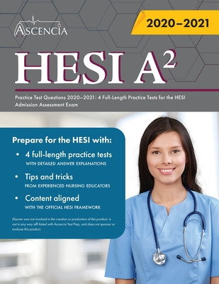 Libro Hesi A2 Practice Test Questions Book: 4 Full-length...