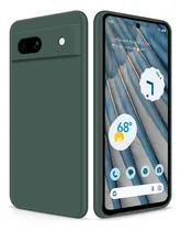Comprar Funda Silicon Para Google Pixel 7a Verde Silicon