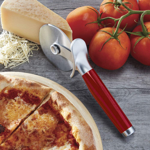 Rueda De Pizza Clásica Con Hoja Afilada Y Protector De Dedos