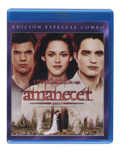 Amanecer Parte 1 Pelicula Bluray + Dvd