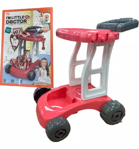 Set Doctor Medico Enfermería Con Luz Y Sonido Completo Niños