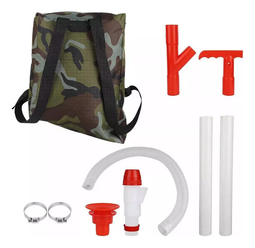 A Fertilizante Manual De Mochila Para Gránulos Y Polvos
