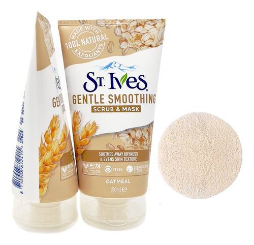 St. Ives - Exfoliante Facial Suave Y Suavizante De Avena, 5.