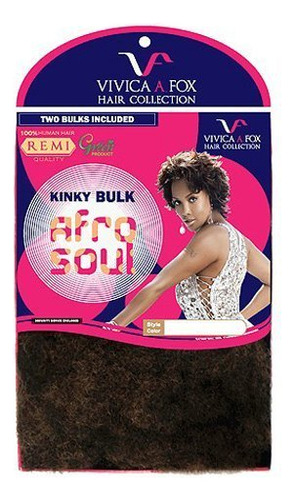 Vivica A Fox Human Afro Soul Kinky Bulk 16  - Hkbk16 (4 - Ma