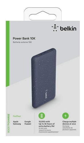 Cargador Portatil Belkin 10k Bateria Externa Usbc
