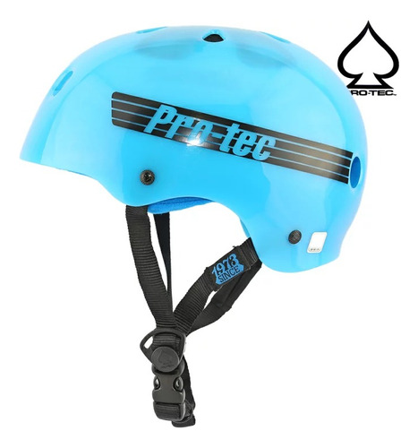 Casco Bici Pro-tec The Classic Bmx - Skate Freestyle - Salas Color Azul Talle Xl