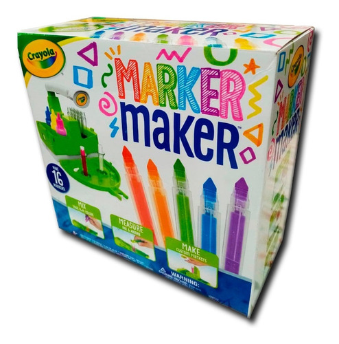 Marker Maker Crayola Hacedor De Marcadores Juguete Niño Niña