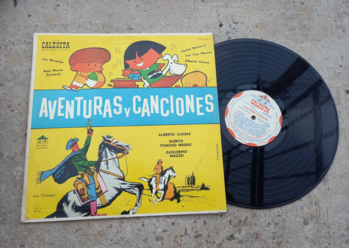 Lp Vinilo - Discos Calesita - Aventuras Y Canciones