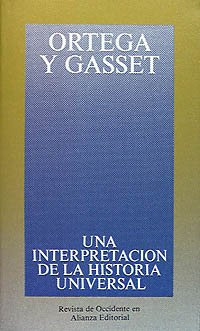 Libro Una Interpretación De La Historia Universal De Ortega