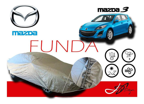Funda Broche Afelpada Eua Mazda 3 Hatchback 2010-11