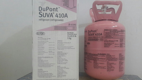Garrafa Gas Refrigerante R410 Dupont 5 Kilos