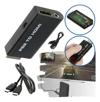 Comprar Adaptador Ps2 Conversor Vídeo Audio Av Para Hdmi + Cabo Hdmi