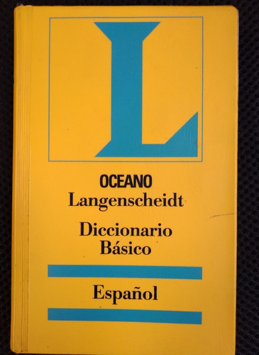 Diccionario Básico Español Oceano Langenscheidt 528p 15,5x10