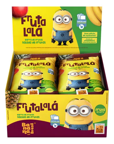 comprar Barra Frutas Frutalalá Salada De Frutas 264g Banana Brasil