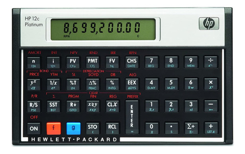 Calculadora Financiera Hp 12cp .