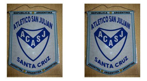 Banderin Grande 40cm Asociación Club Atlético San Julián