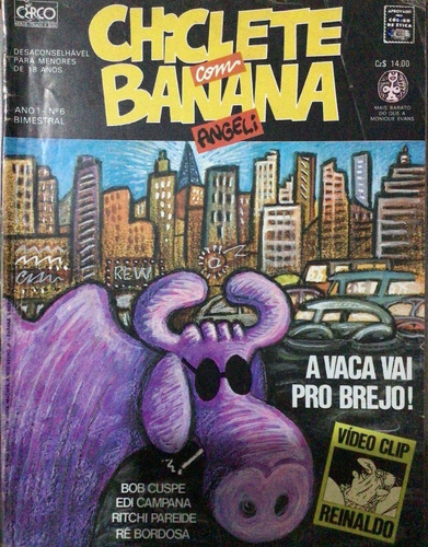 Coleção 18 Exemplares Hq Chiclete Com Banana - Angeli