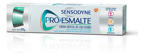 Sensodyne Pro Esmalte Crema Dental De Uso Diario 90 G