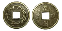 Comprar 10 Monedas Chinas Suerte Fortuna - Feng Shui Dragón Y Fenix