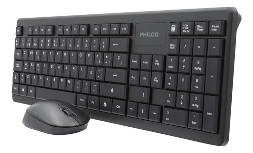 Combo Inalámbrico Mouse + Teclado 6314n Negro