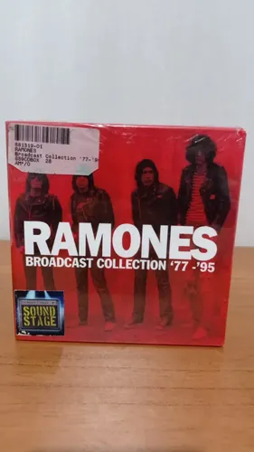 Box Cds Ramones - Broadcast 77-95 ( Com 9 Cds ) Lacrado