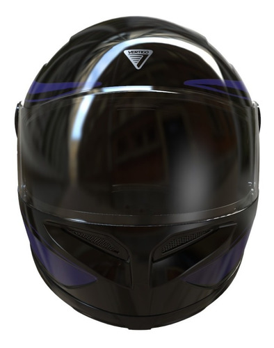 Imagen 2 de 6 de Casco Moto Vertigo V32 Warrior Brillo Visorcristal. Tiendaof