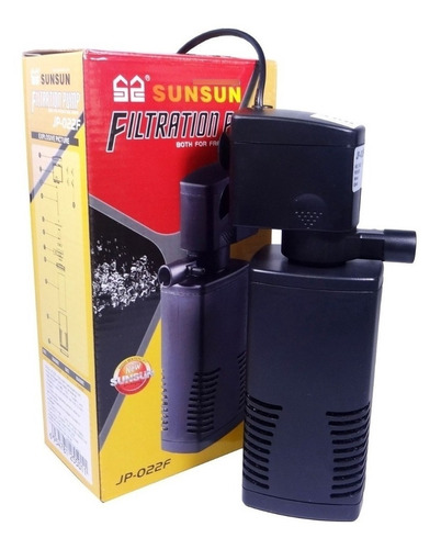 Filtro Interno Com Bomba Sunsun Jp-022f 600l/h Para Aquário