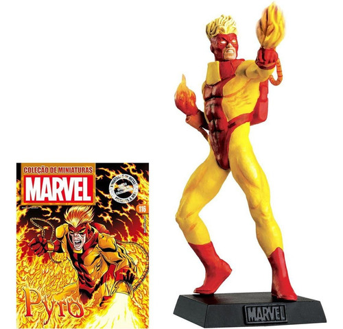 Miniatura Marvel Super Heróis E Vilões Pyro