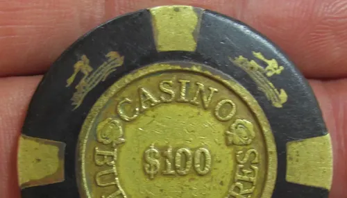 Antigua Ficha Casino Buenos Aires, De Bronce, 100 Pesos (Usado)