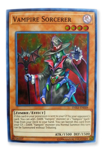 Yugi-oh! Vampire Sorcerer Dasa-en049 Super