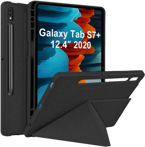 Funda Para Galaxy Tab S7 Plus Con Soporte Para Bolígrafo S