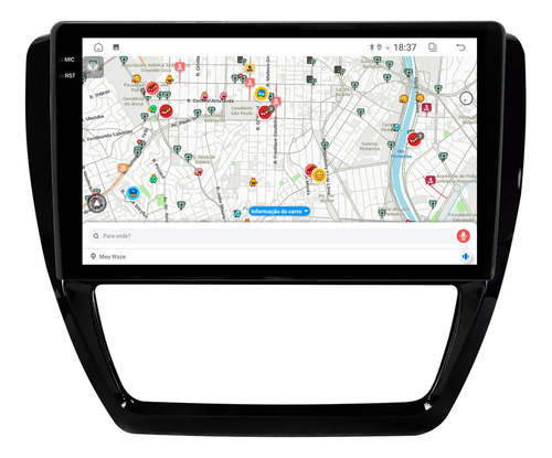 Central Multimidia Jetta 11/17 9p Android 2gb 64gb Carplay