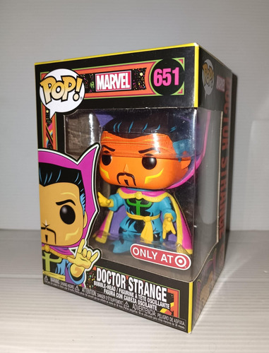 Funko Pop Doctor Strange 651 Target Black Light (Usado)