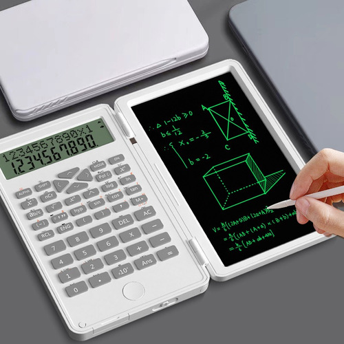 Calculadora Científica Funciones + Tableta De Escritura