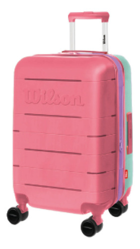 Valija 20  Abs Wilson Salmon Color Salmón Lisa