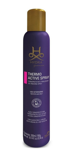 Spray Para Pelos De Cães E Gatos Hydra Thermo Active 300ml