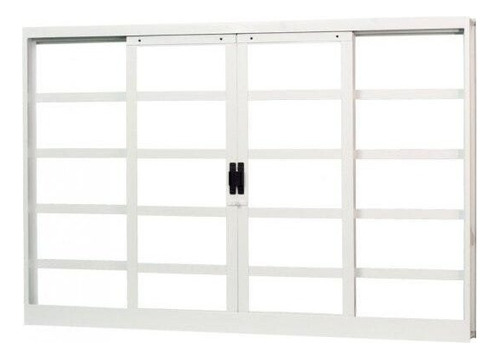 Janela Correr Mgm Mgm Branco Do Aço 150cm X 100cm X 7cm