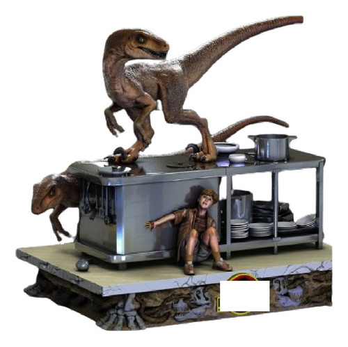 Jurassic Park Cocina Diorama Archivo Stl Para Impresion 3d