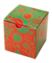 Comprar Cajas De Regalos Para Bombón Y Petit Four Navidad 10 Und