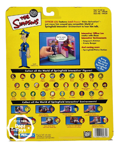 Playmates - The Simpsons - Officer Lou - Nuevo