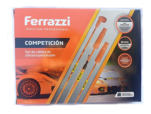 Cables De Bujías Ferrazzi Competicion 9mm Vw Senda - Gol G1