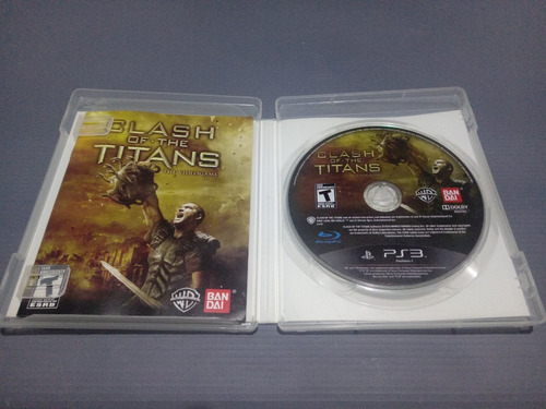 Clash Of The Titans Ps3 Físico Castellano Z/lomas De Zamora
