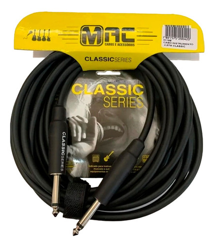 Cabo Profissional Mac Cabos Ic10b Classic Séries 3,05m 