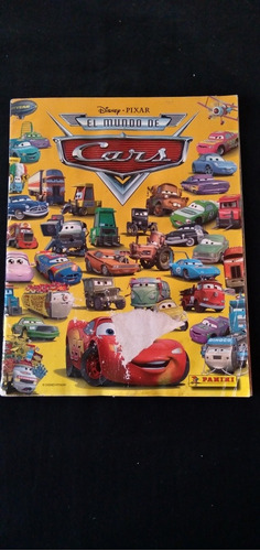 Album Disney Pixar El Mundo De Cars Panini. J