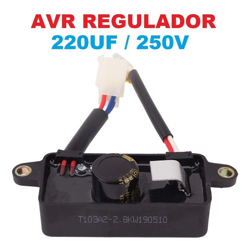 Avr Regulador D Voltaje Generador 2000 3000watts 220uf 250v