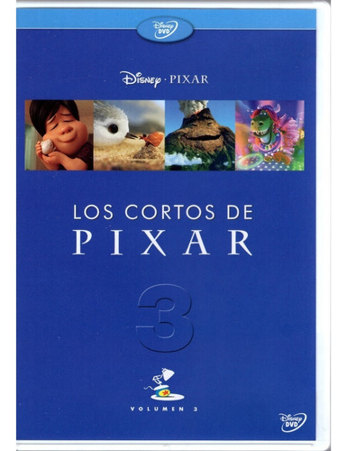 Los Cortos De Pixar Vol 3 Tres Disney Coleccion Dvd