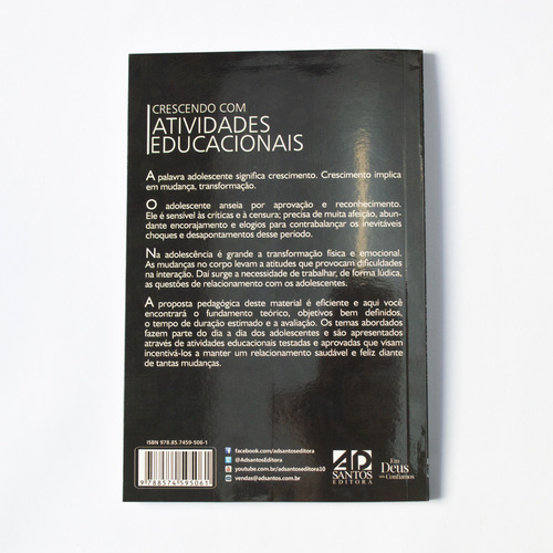 Livro Crescendo Com Atividades Educacionais